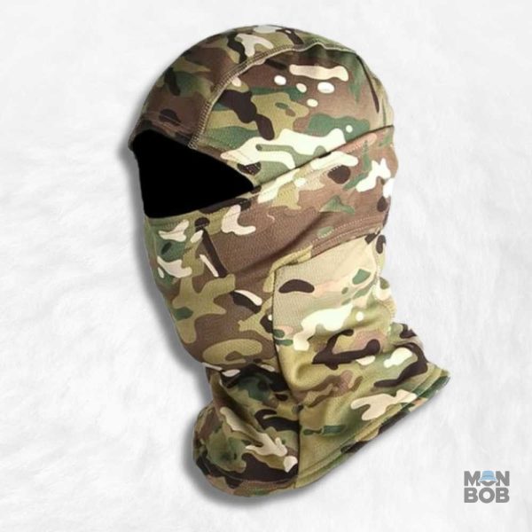 Cagoule militaire camouflage plaine pour activités outdoor