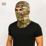 Cagoule camouflage légère et pratique pour le plein air