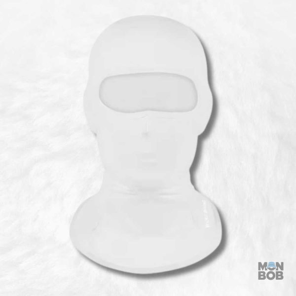 Cagoule moto blanche femme pour protection et style