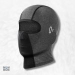 Cagoule moto courte grise pour protection et confort