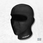 Cagoule moto courte noire pour une protection optimale