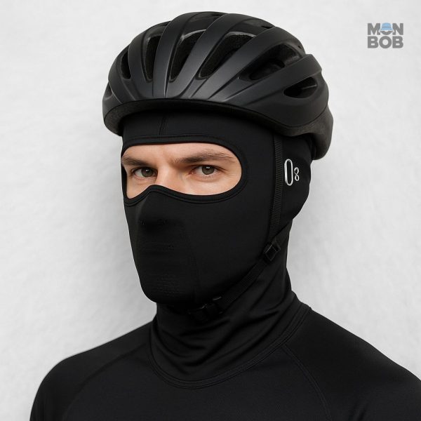 Accessoire moto essentiel, cagoule noire courte