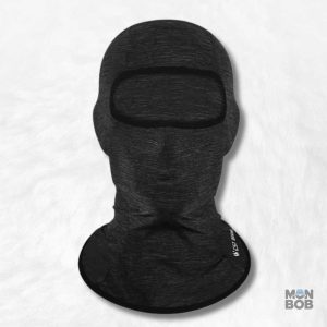 Cagoule Moto Gris Foncé, protection contre le froid