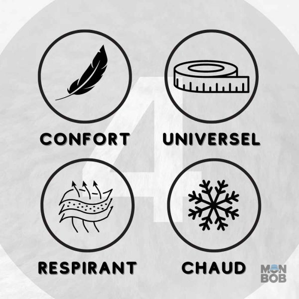 Cagoule moto noir, accessoire essentiel pour temps froid