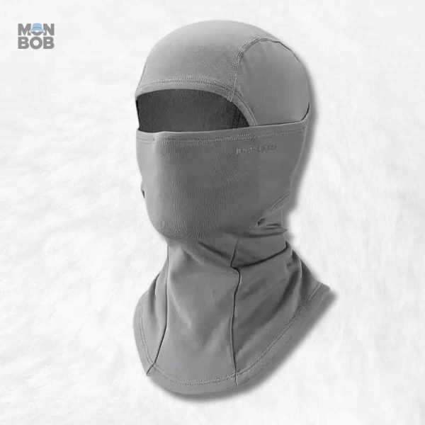 Cagoule Moto Homme grise clair pour protection et confort