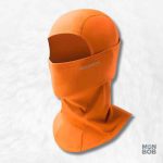 Cagoule moto homme orange pour protection et confort