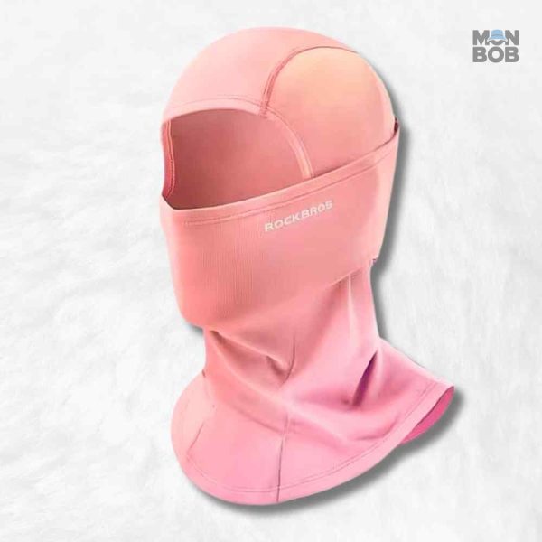Cagoule moto homme rose, protection idéale pour les motards