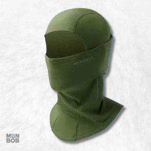 Cagoule moto homme verte, protection et confort pour motards