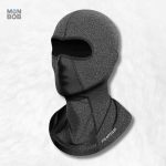 Cagoule Moto Longue grise pour protection et confort