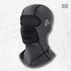 Cagoule Longue Moto Grise pour protection et confort