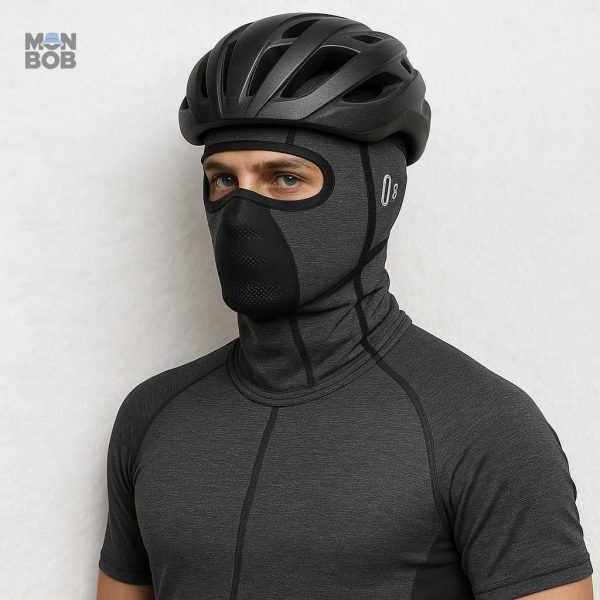 Cagoule Moto Grise, accessoire essentiel pour motards