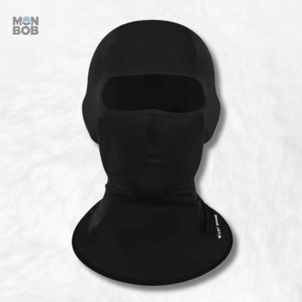 Cagoule Moto Noire pour protection et confort en conduite