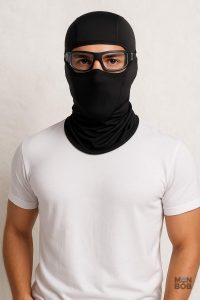 Cagoule moto confortable pour protection du visage