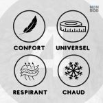 Cagoule neigeur camouflage, idéale pour le ski et les sports d'hiver