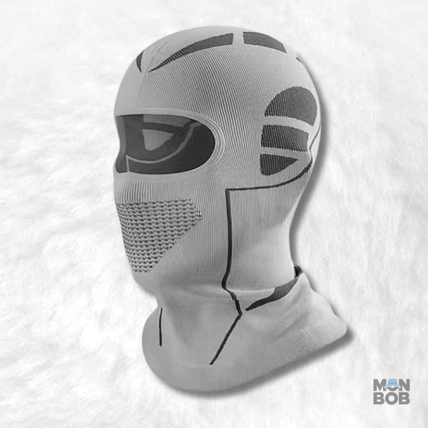 Cagoule ski homme grise pour protéger du froid en extérieur