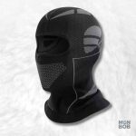Cagoule ski homme noire pour protéger du froid