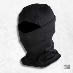 Cagoule de ski noire pour une protection optimale au froid