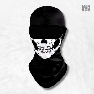 Cagoule Tête de Mort, accessoire tendance pour un look audacieux