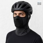 Cagoule vélo grise, accessoire idéal pour cyclistes