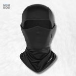 Cagoule vélo rétractable pour protection contre le froid