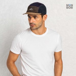 Casquette 5 Panel marron, idéale pour les activités en extérieur