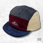 Casquette 5 Panel Velours rouge pour un style outdoor