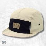 Casquette 5 Panel beige pour le skate