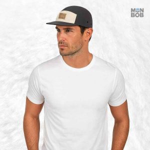 Casquette grise 5 Panel idéale pour le skate et les activités outdoor