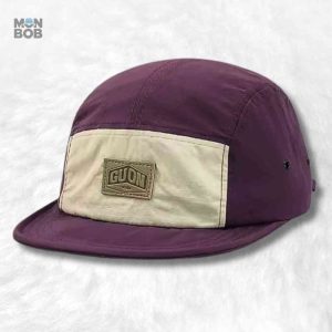 Casquette 5 Panel violette pour un style skate décontracté