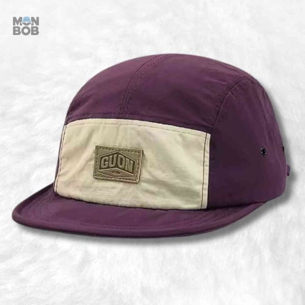 casquette-5-panel-skate-violette-1 Casquette 5 Panel violette pour un style skate décontracté