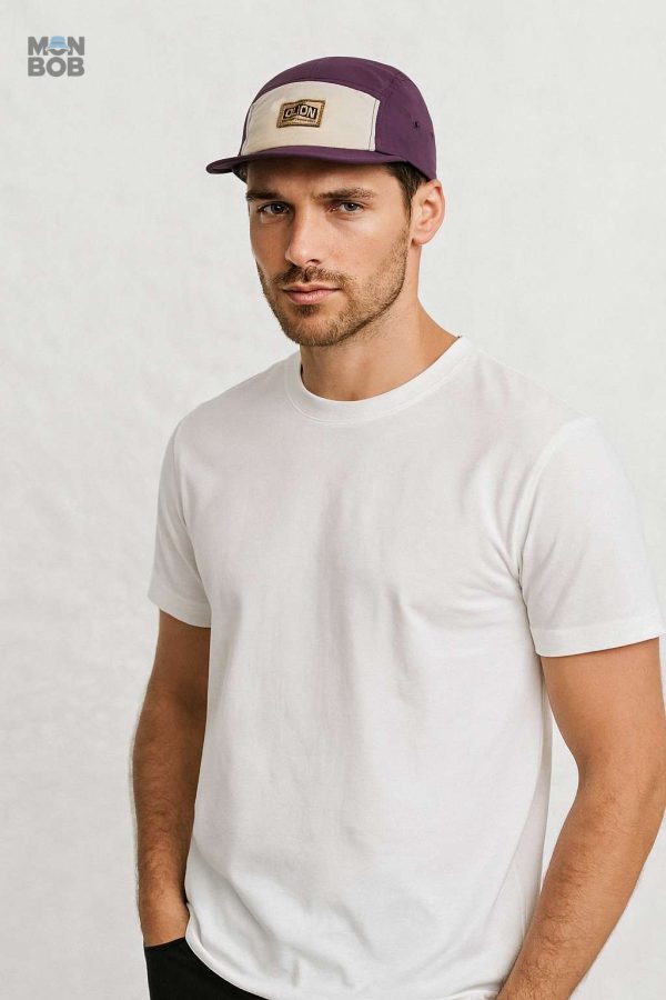 Casquette skate 5 Panel en violet tendance et moderne