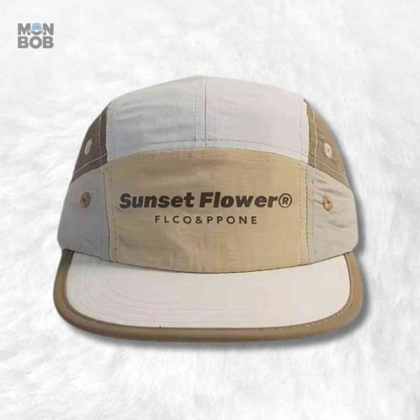 casquette-5-panel-sport-beige-1 Casquette 5 Panel beige pour un style sportif