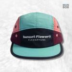 Casquette 5 Panel Sport bleue pour un look décontracté