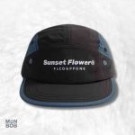 Casquette 5 Panel Sport noire pour un look décontracté