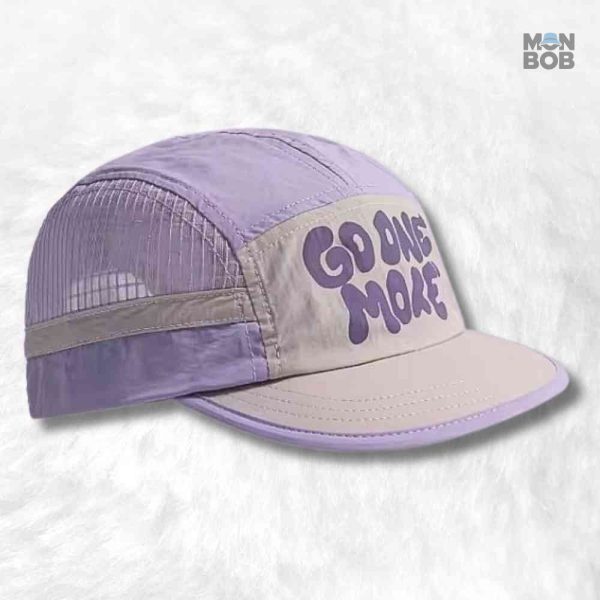 Casquette 5 Panel violette pour un style décontracté