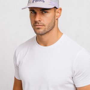 Casquette violette 5 Panel, idéale pour les activités outdoor