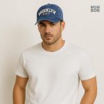 Casquette Brooklyn en bleu, accessoire mode essentiel