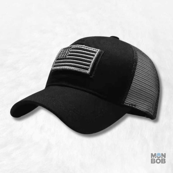 Casquette Américaine Noire élégante et tendance