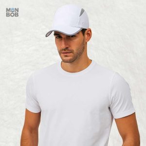 Casquette blanche offrant une protection UV efficace et élégante