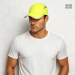 Casquette jaune légère et confortable, idéale pour les activités en plein air