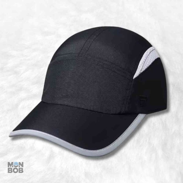 Casquette anti-UV noire pour une protection solaire efficace