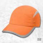 Casquette anti UV orange pour une protection solaire efficace
