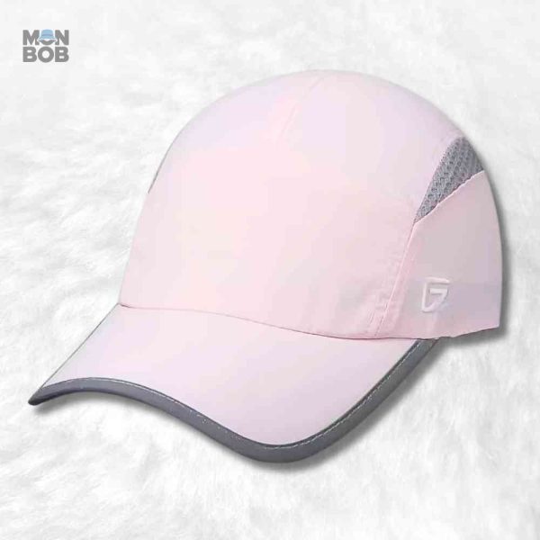Casquette anti UV rose pour une protection solaire efficace