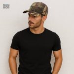 Casquette d'Automne avec motif camouflage tendance