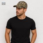 Accessoire essentiel pour l'hiver en motif camouflage