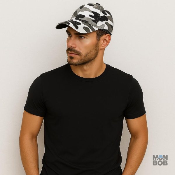 Casquette camouflage avec motif tendance et pratique