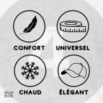 Accessoire mode chapka, confort et chaleur garantis