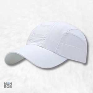 Casquette Blanche pour Courir, idéale pour les activités sportives
