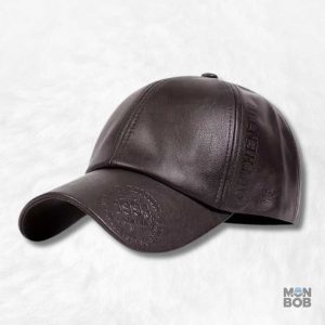 Casquette Végan Cuir 1994 Café, style tendance et éthique