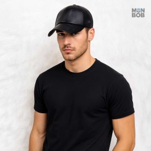 Casquette Végan Noire 1994, style imperméable et moderne